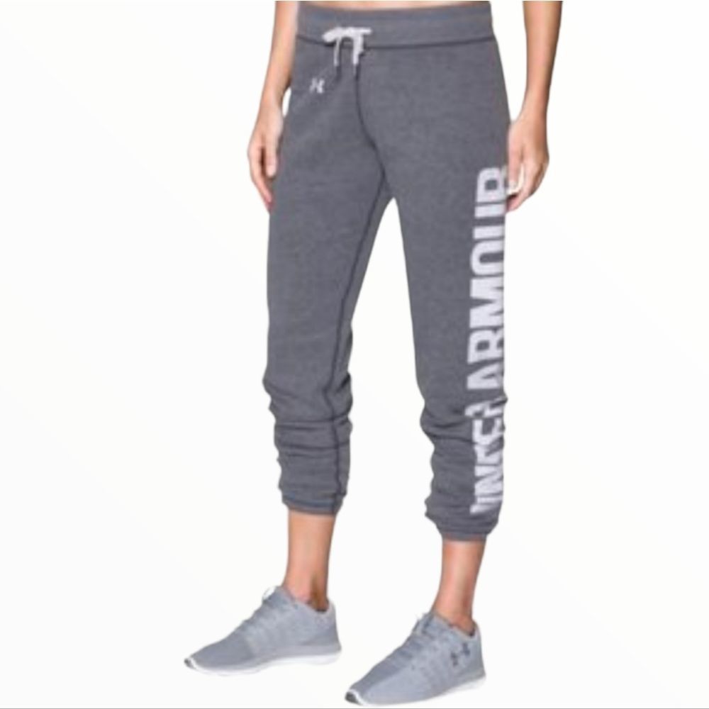 UNDER Armour Women's Fleece Sweatpants Joggers - Picture 1 of 6